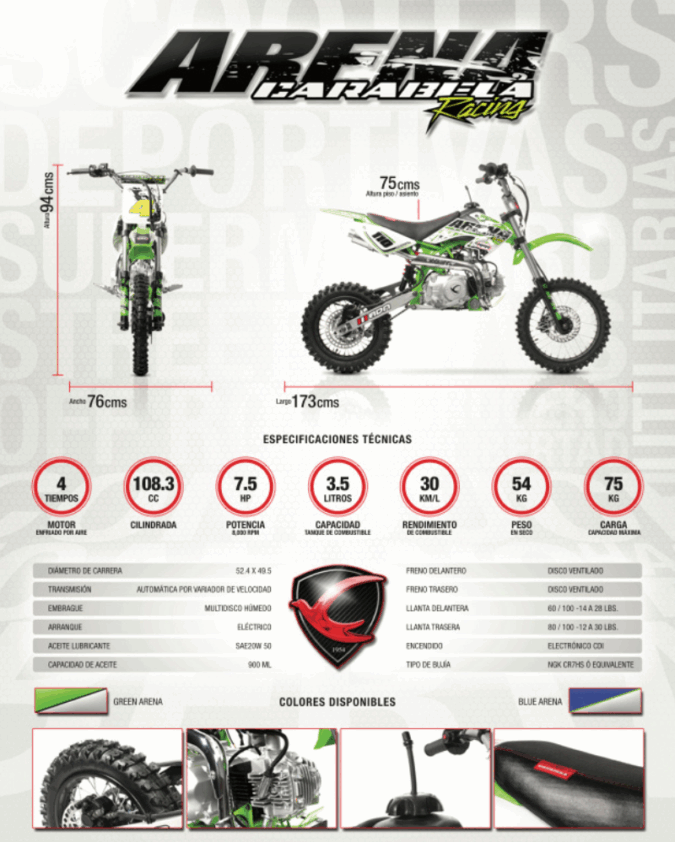Carabela Arena Pro 110 - Imagen 3